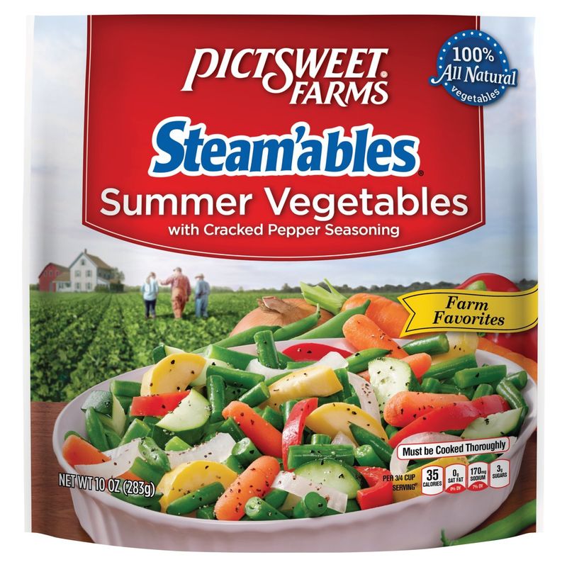 Pictsweet Farms Steam&#39;ables Summer Vegetables, 10 oz