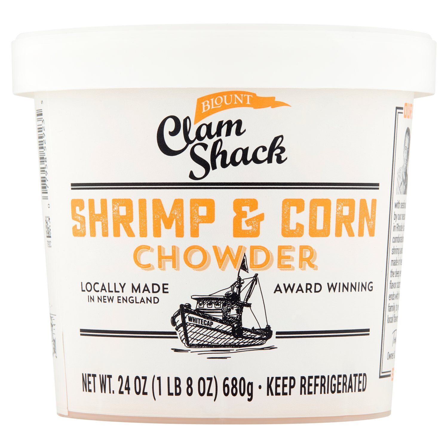 Blount Clam Shack Shrimp &amp; Corn Chowder, 24 oz