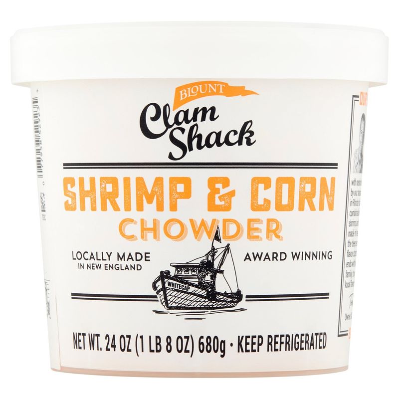 Blount Clam Shack Shrimp &amp; Corn Chowder, 24 oz
