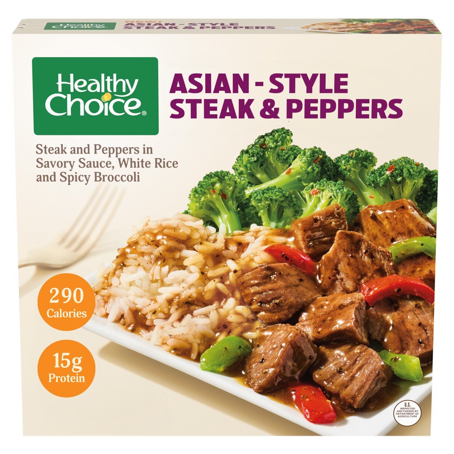 Healthy Choice Asian - Style Steak &amp; Peppers, 11 oz