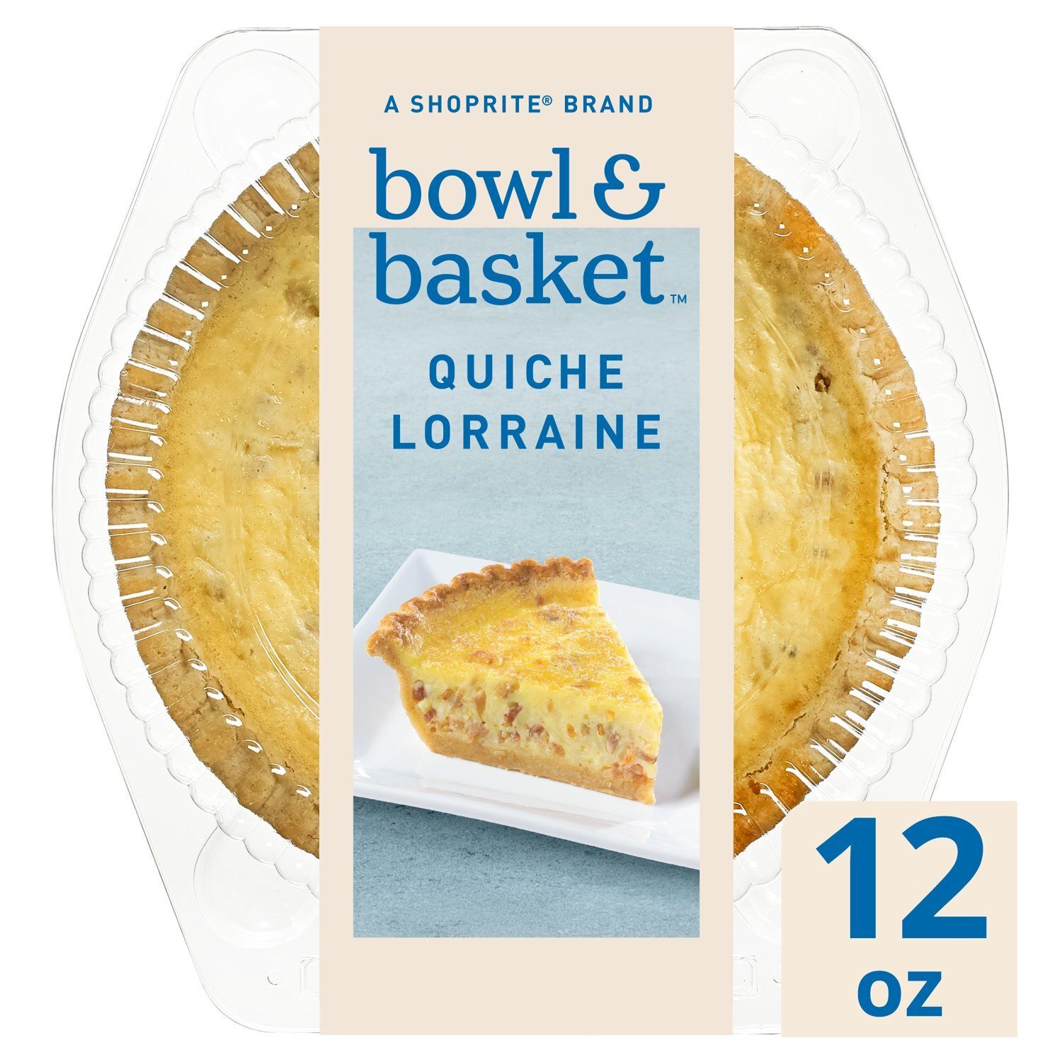 Bowl &amp; Basket Quiche Lorraine, 12 oz
