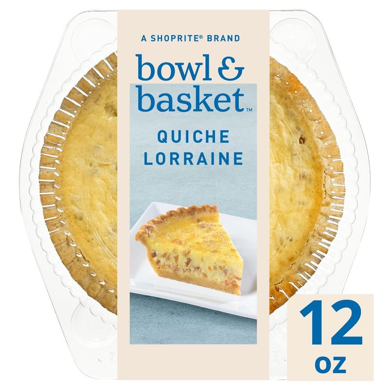Bowl &amp; Basket Quiche Lorraine, 12 oz