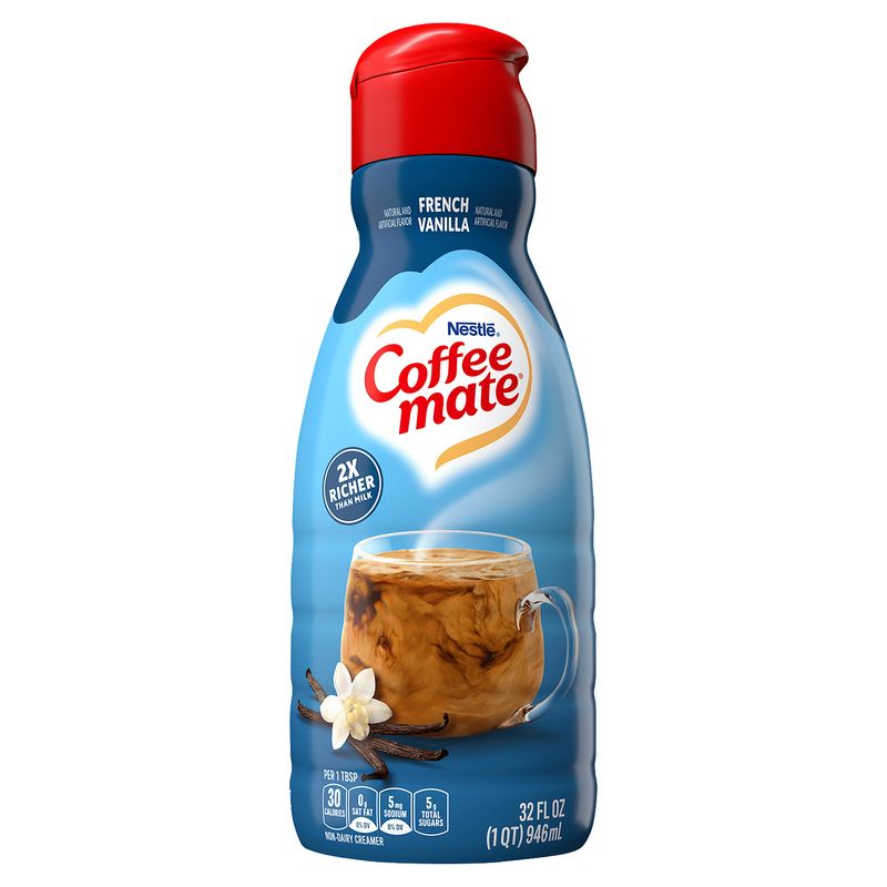 Nestlé Coffee Mate French Vanilla Non-Dairy Creamer, 32 fl oz