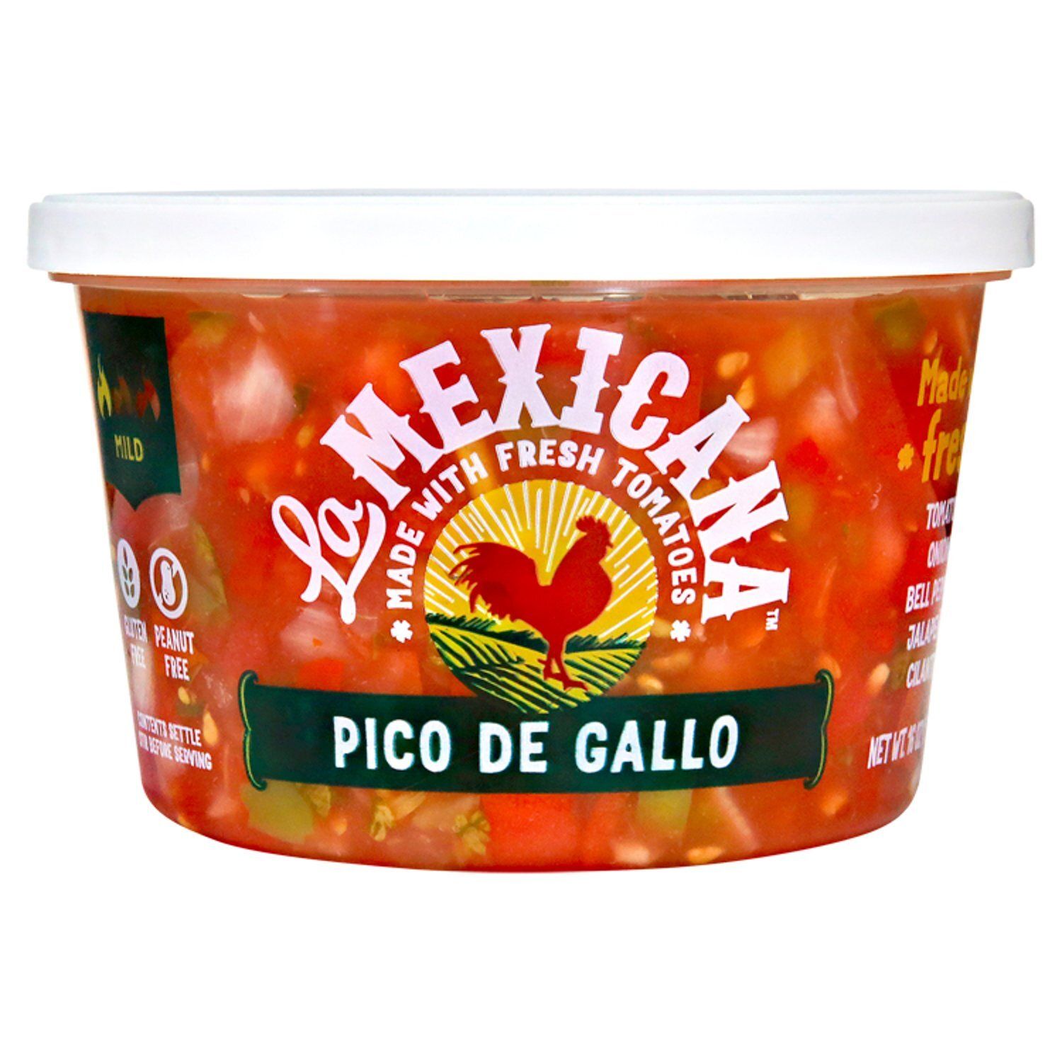 La Mexicana Mild Pico De Gallo Salsa, 16 oz