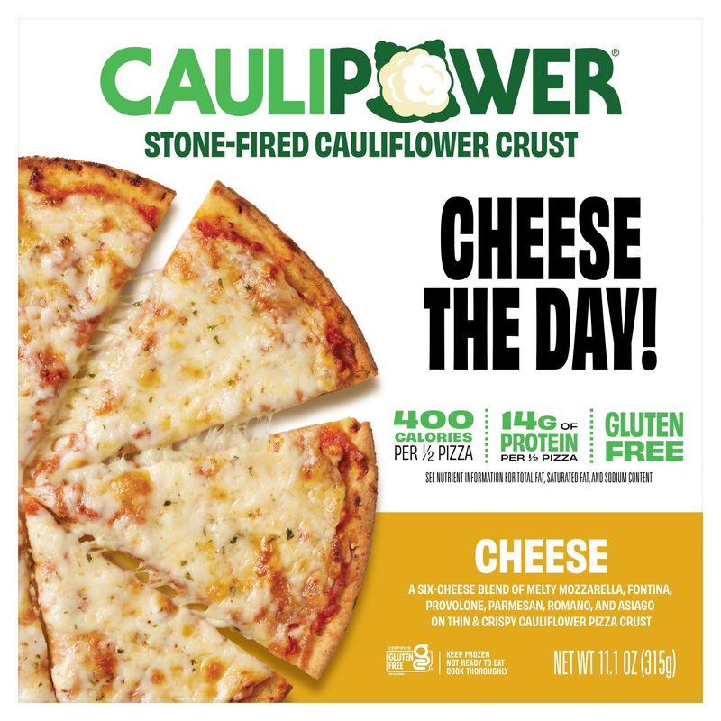 Caulipower Cheese the Day! Stone-Fired Cauliflower Crust Pizza, 11.1 oz