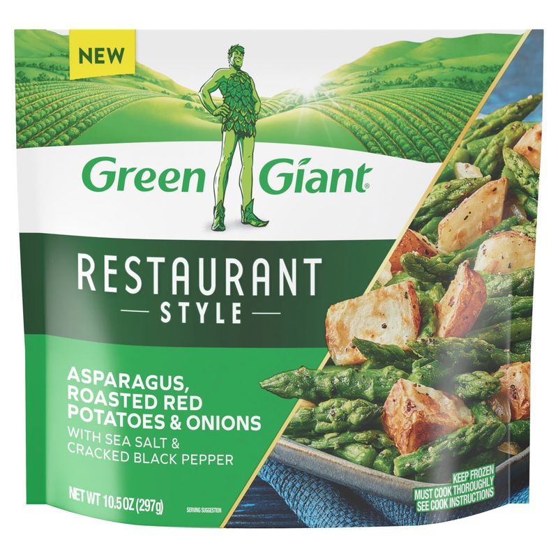 Green Giant Restaurant Style Asparagus, Roasted Red Potatoes &amp; Onions, 10.5 oz