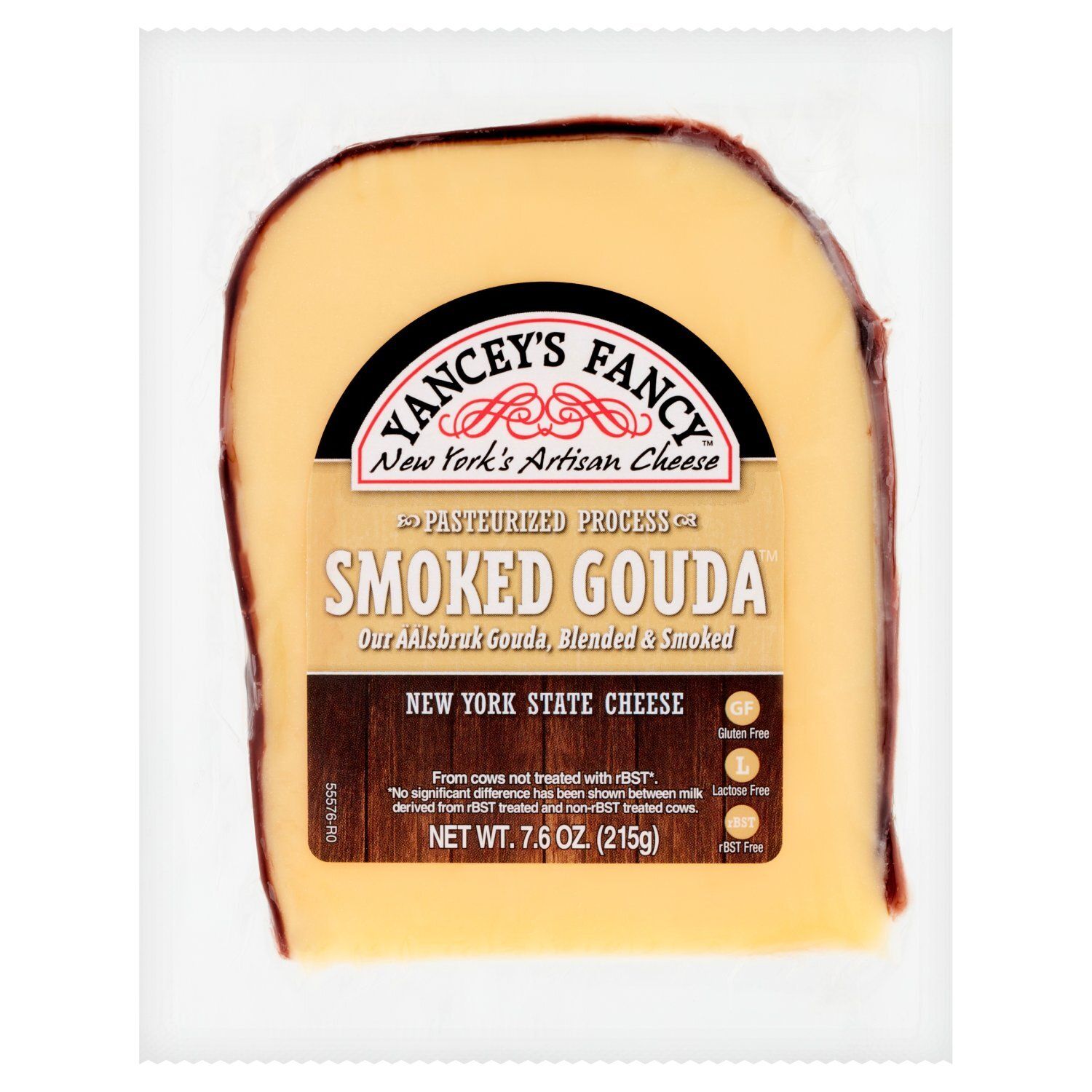 Yancey&#39;s Fancy Smoked Gouda New York State Cheese, 7.6 oz