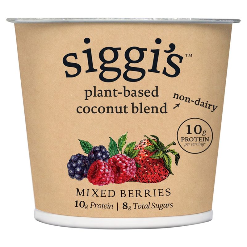 Siggi&#39;s® Plant-Based Coconut Blend, Mixed Berry, 5.3 oz. Cup - Single Serving