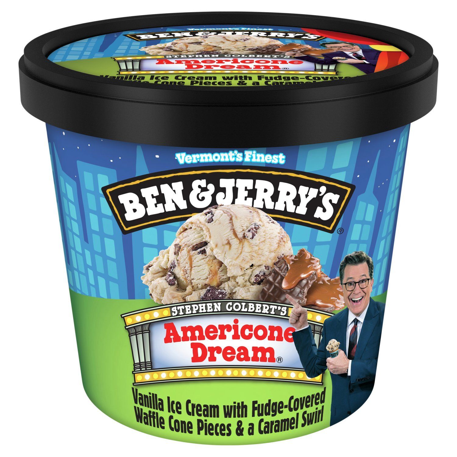 Ben &amp; Jerry&#39;s Americone Dream Vanilla Ice Cream, 4 fl oz