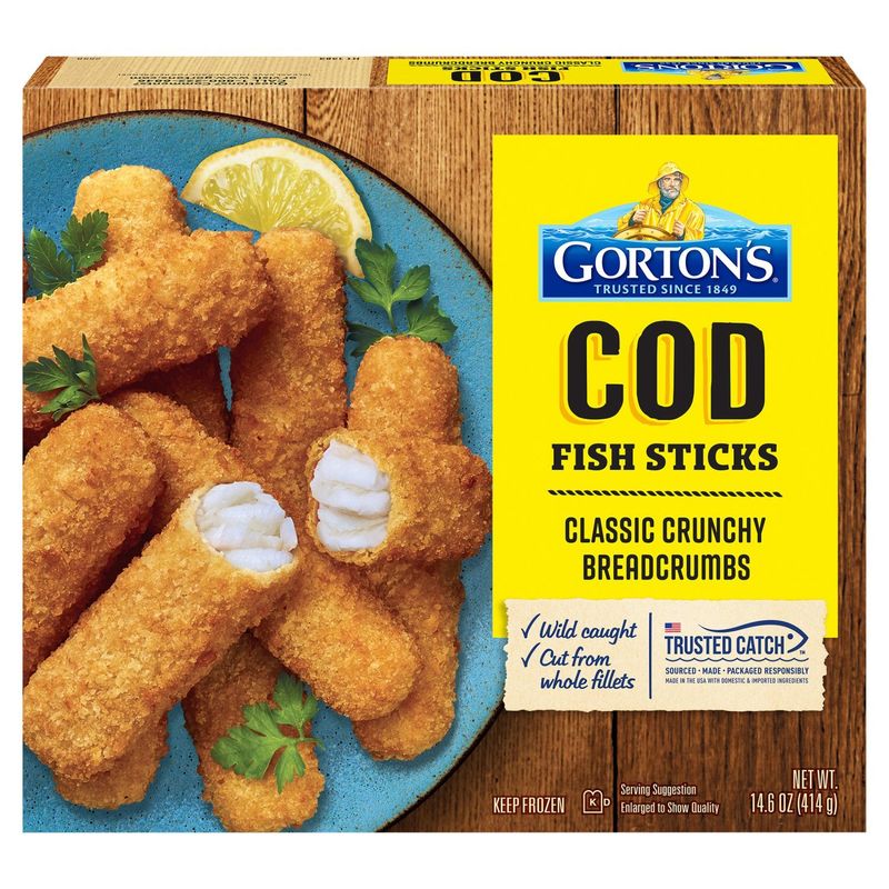 Gorton&#39;s Cod Fish Sticks, 14.6 oz