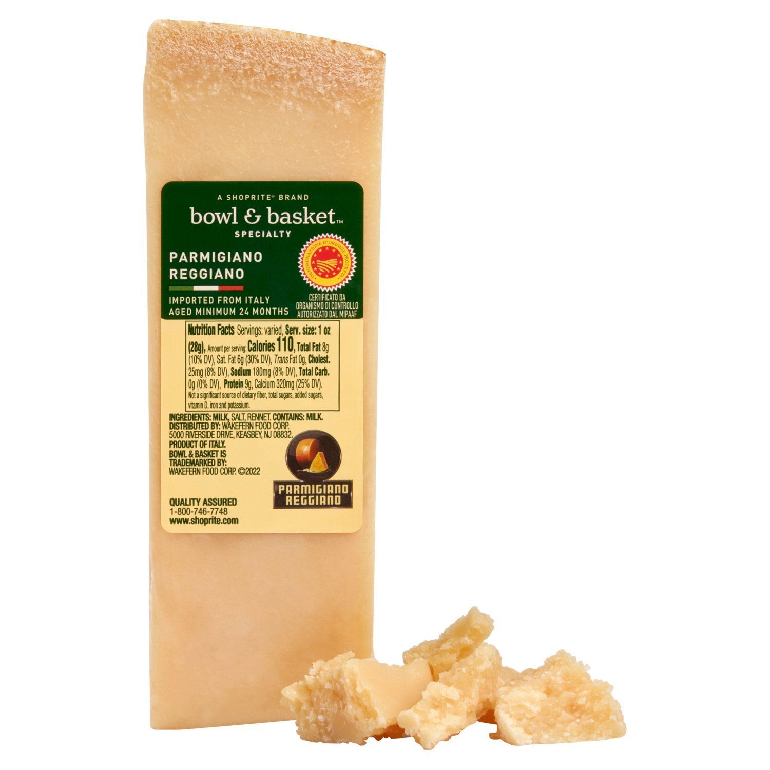 Bowl &amp; Basket Parmigiana Reggiano