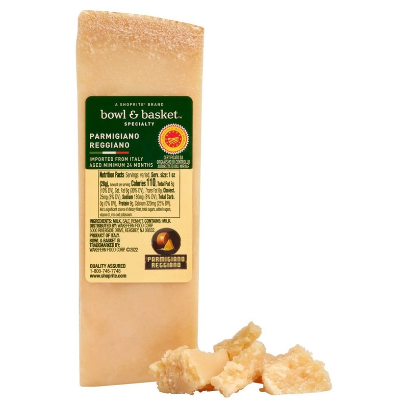 Bowl &amp; Basket Parmigiana Reggiano