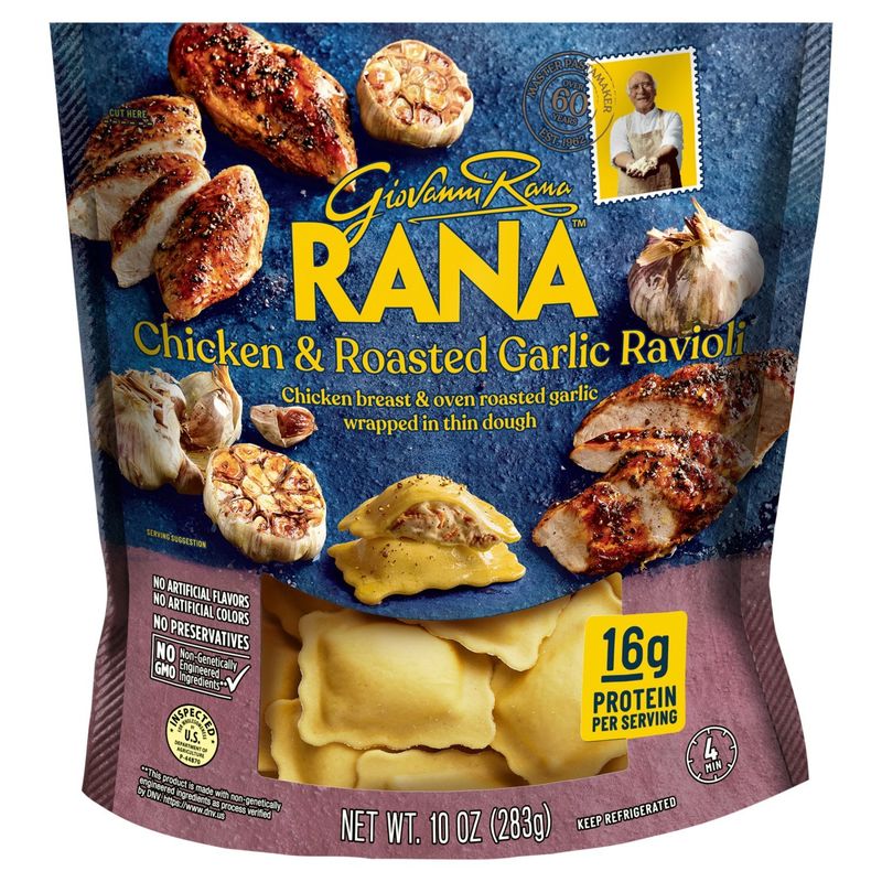 Rana Chicken &amp; Roasted Garlic Ravioli, 10 oz