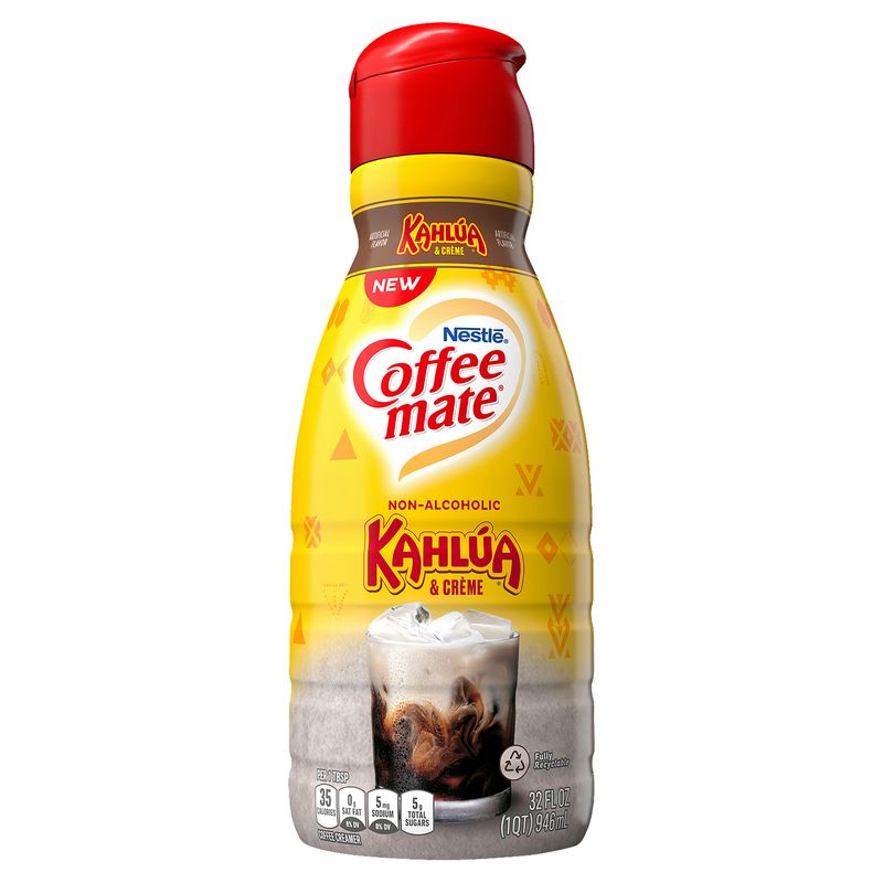 Nestlé Coffee Mate Non-Alcoholic Kahlúa &amp; Crème Coffee Creamer, 32 fl oz