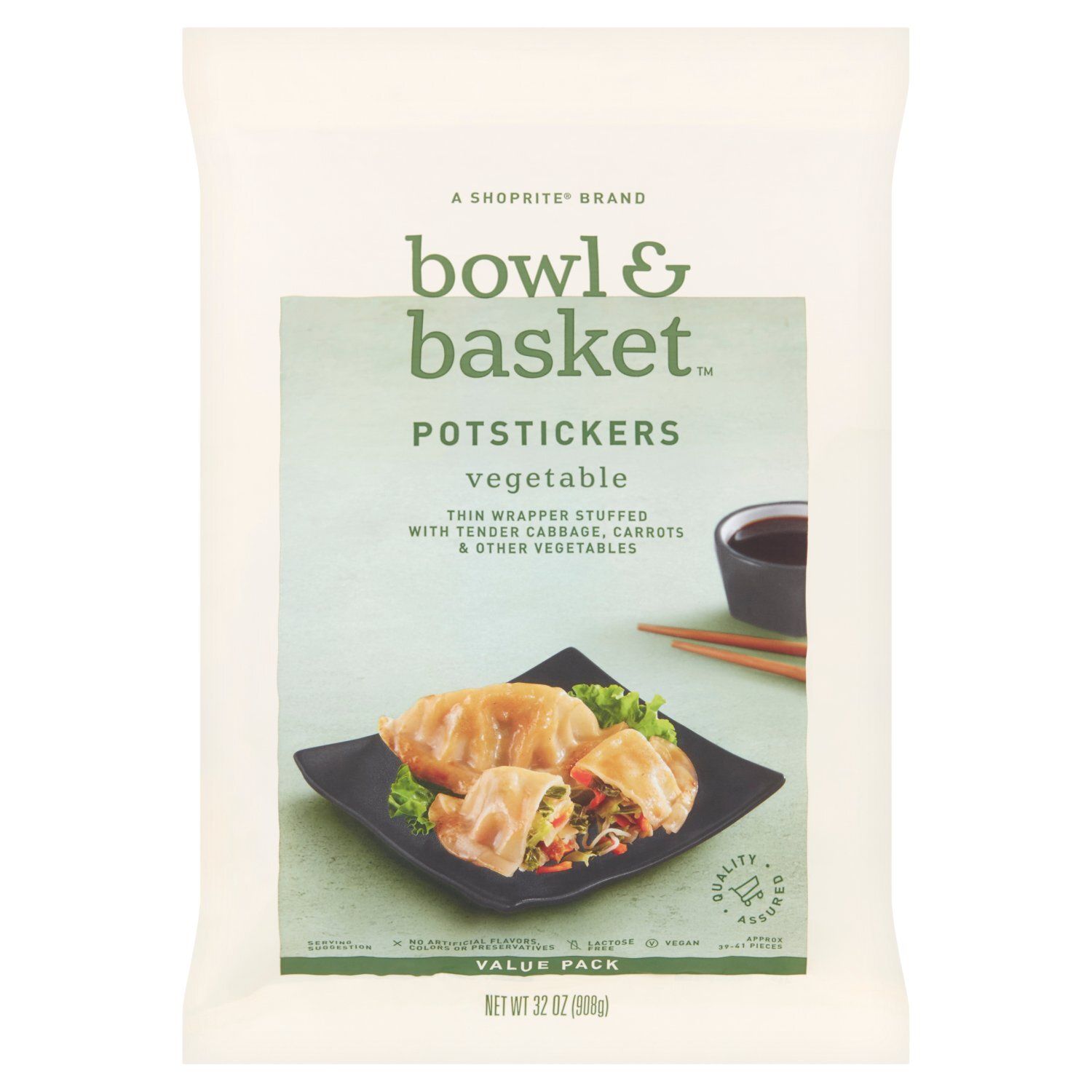 Bowl &amp; Basket Vegetable Potstickers Value Pack, 32 oz