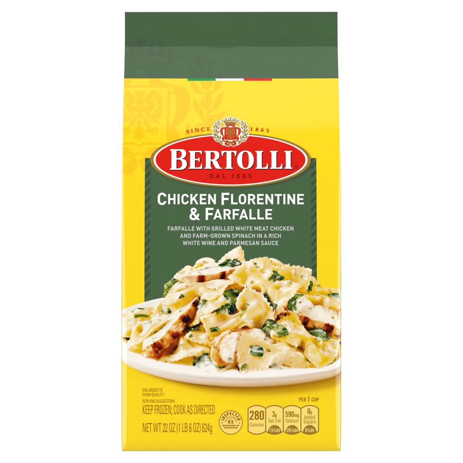 Bertolli Chicken Florentine &amp; Farfalle, 22 oz