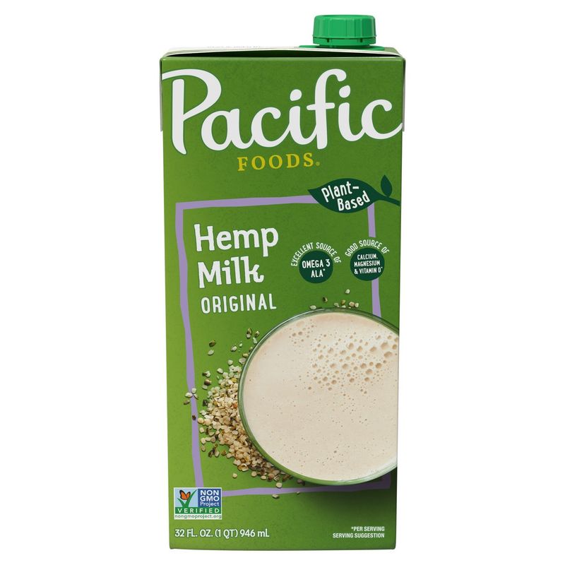 Pacific Foods Original Hemp Milk, 32 fl oz