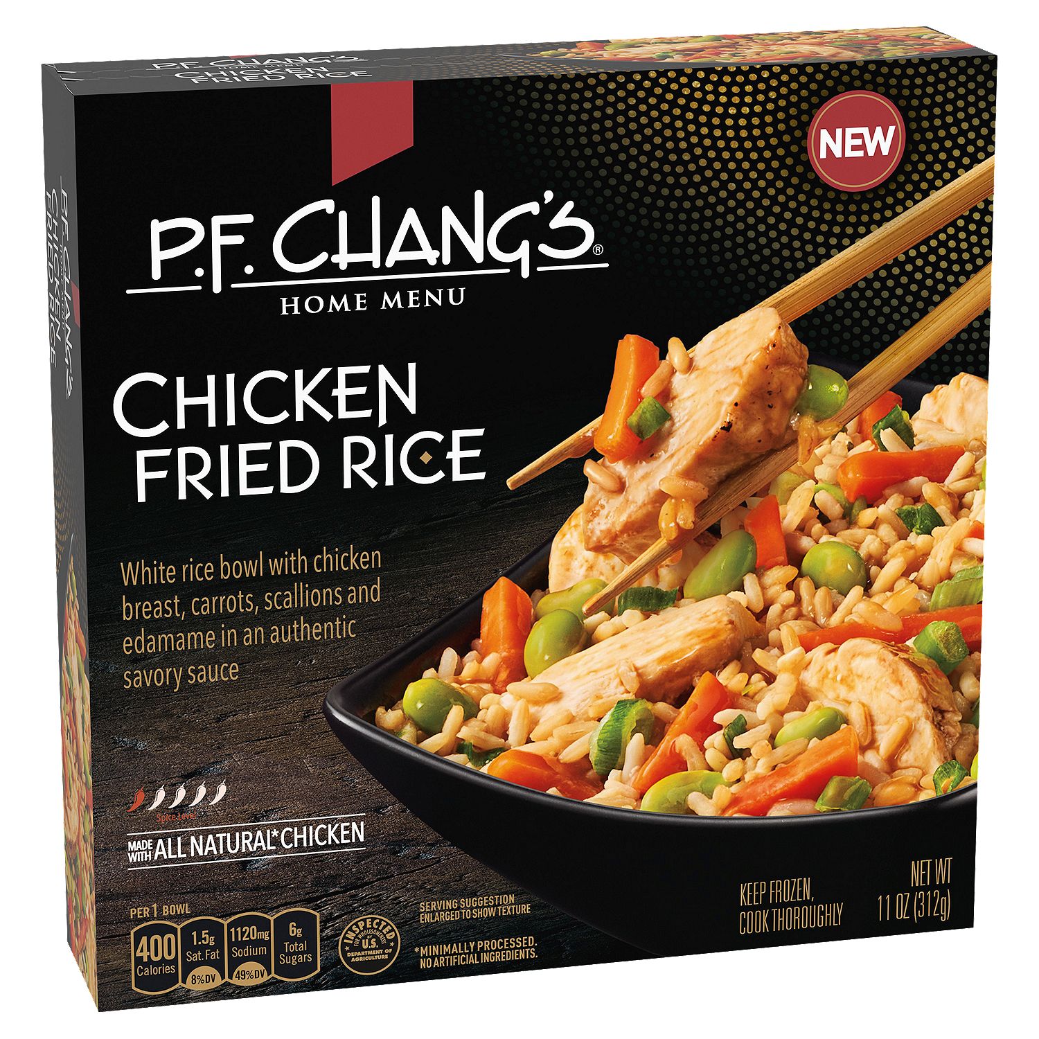 P.F. Chang&#39;s Home Menu Chicken Fried Rice, Frozen Meal, 11 oz.