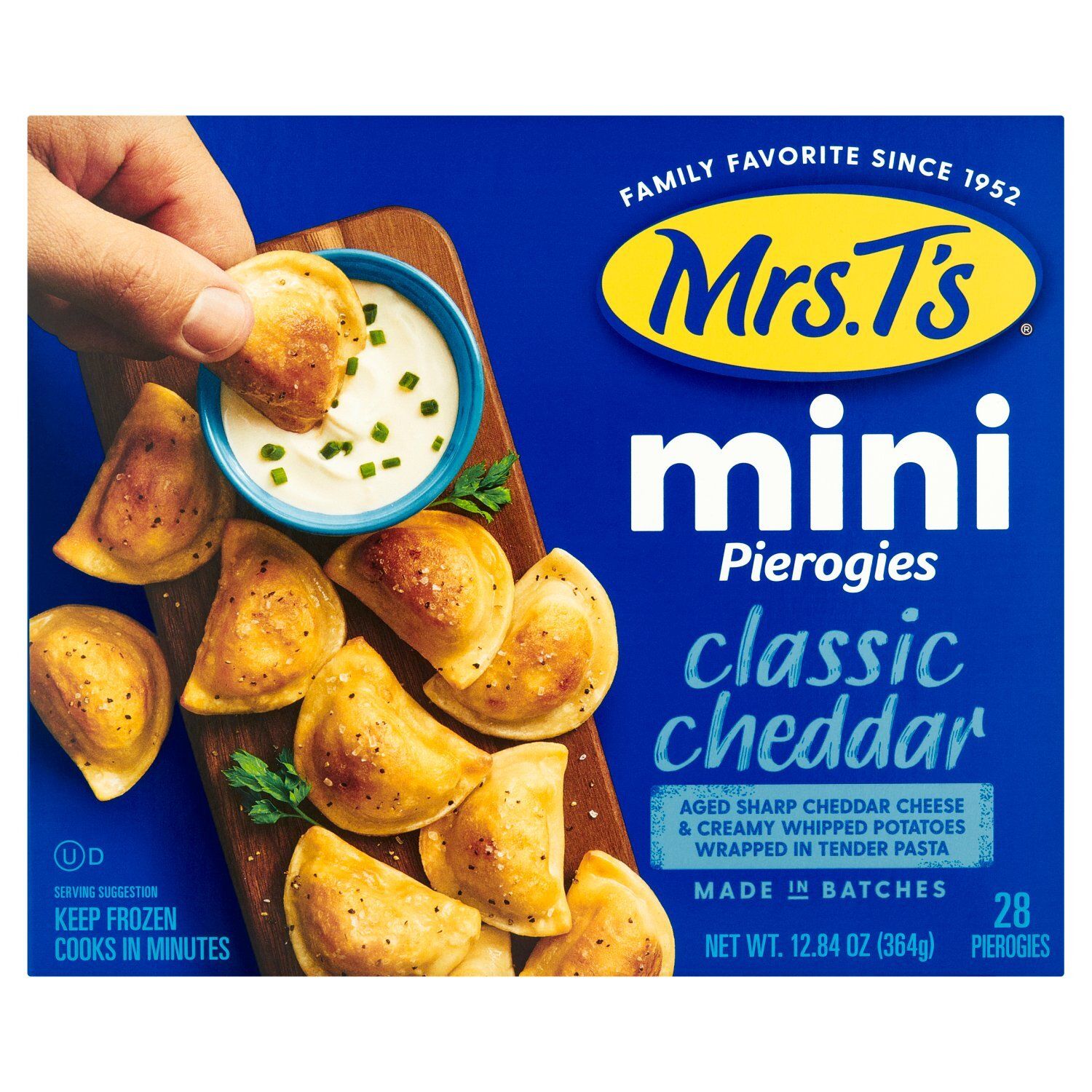 Mrs. T&#39;s Classic Cheddar Mini Pierogies, 28 count, 12.84 oz