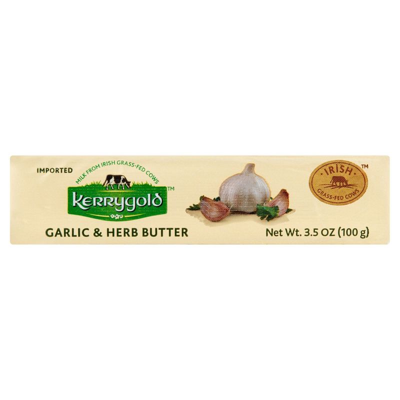 Kerrygold Garlic &amp; Herb Butter, 3.5 oz