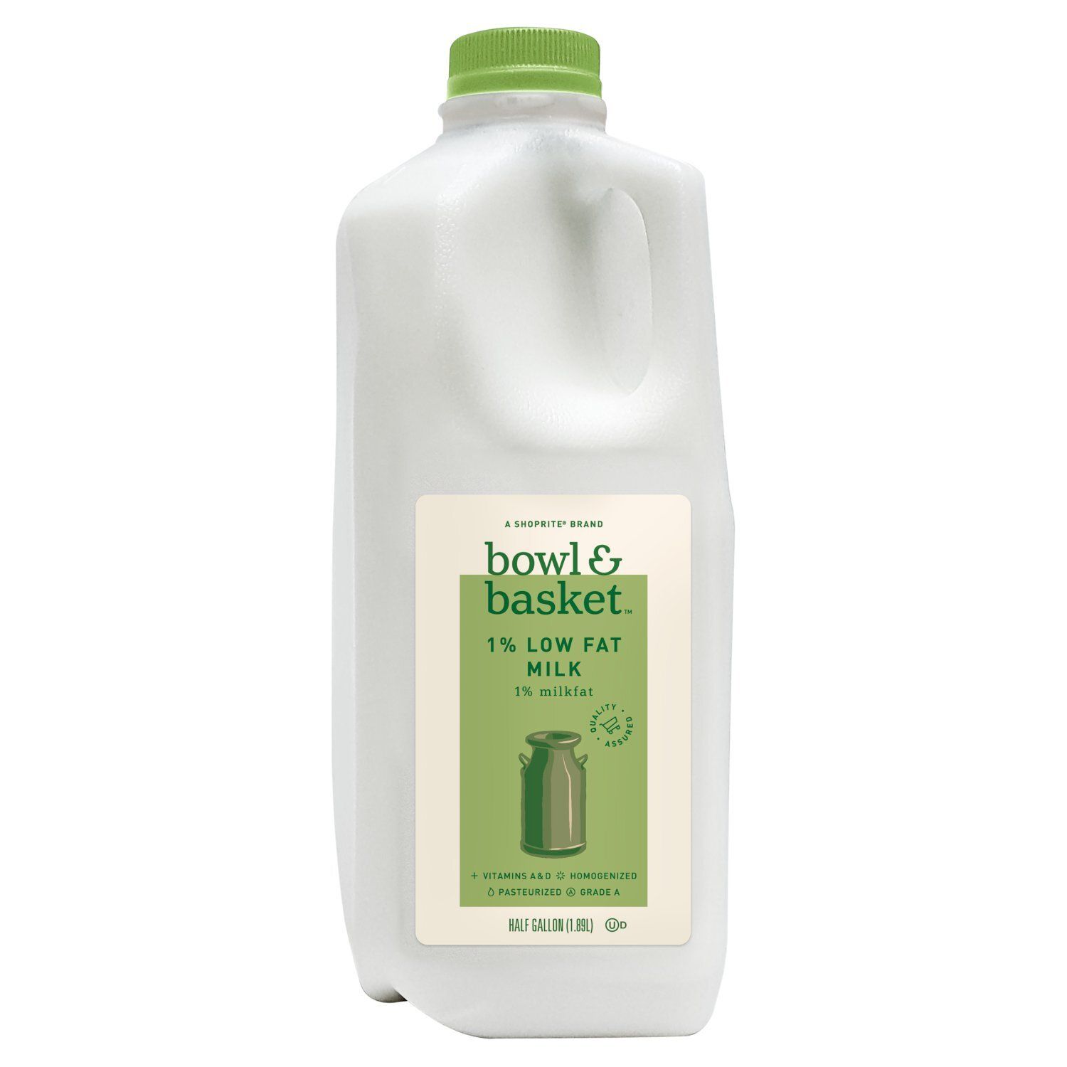 Bowl &amp; Basket 1% Low Fat Milk, half gallon