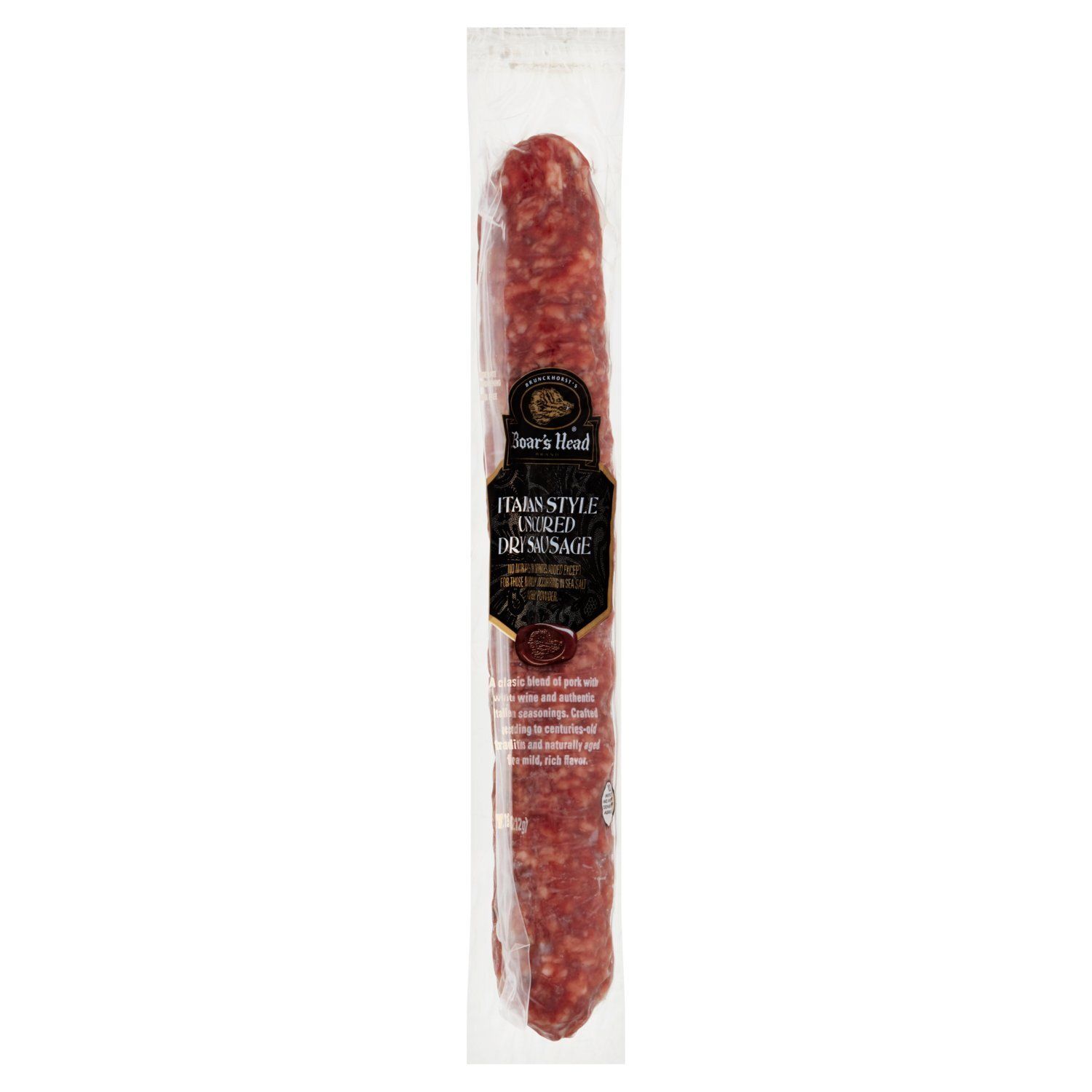 Boar&#39;s Head Italian Style Uncured Dry Sausage, 7.5 oz