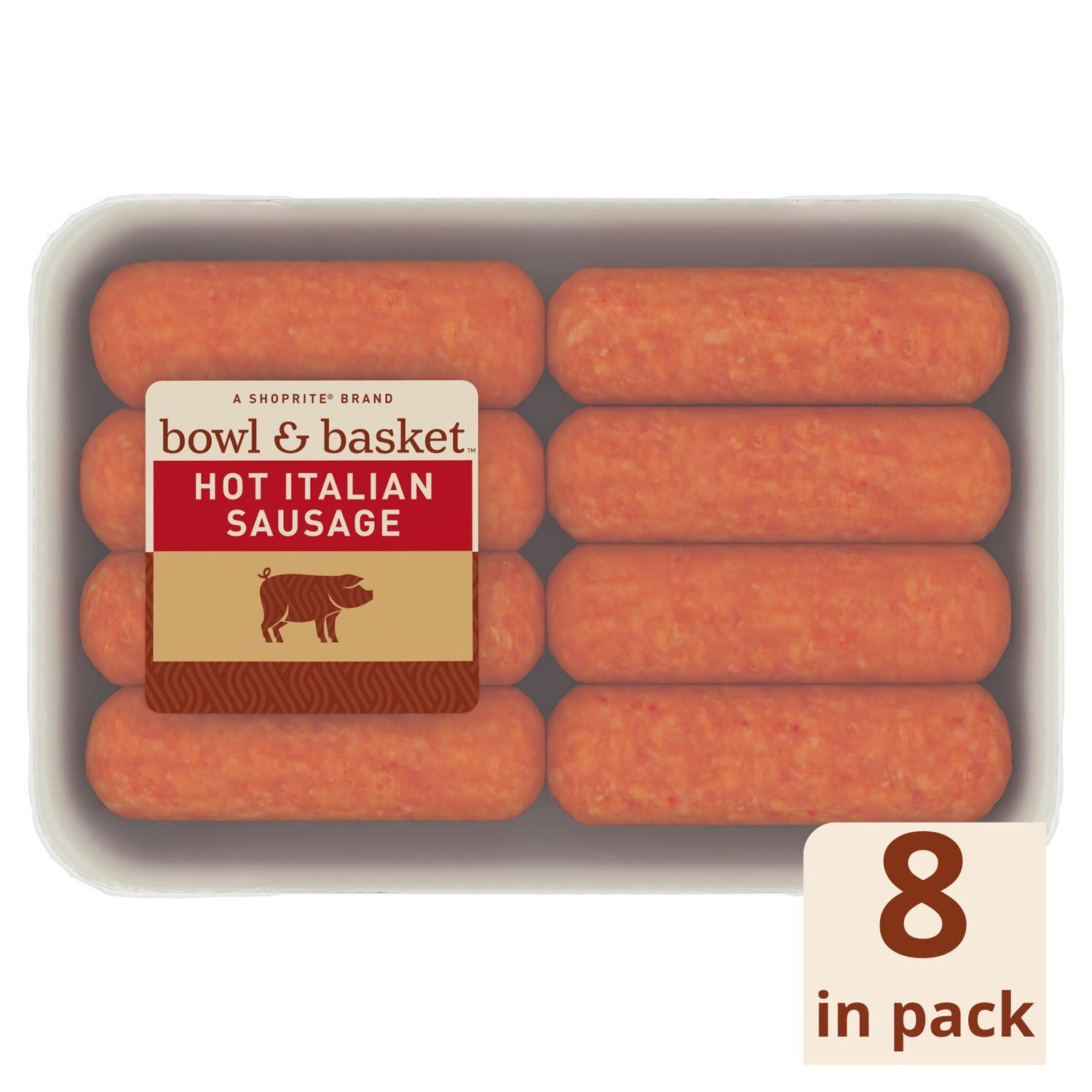 Bowl &amp; Basket Hot Italian Sausage, 20 oz