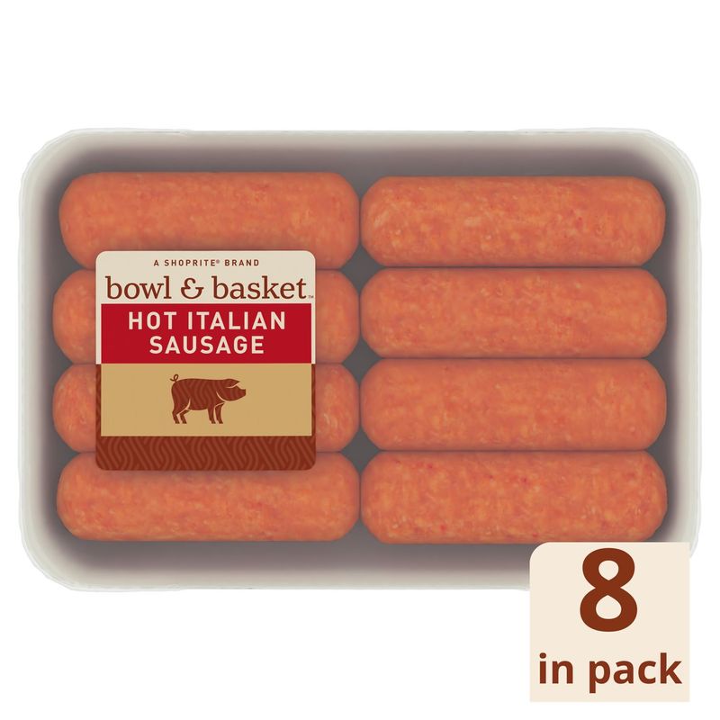 Bowl &amp; Basket Hot Italian Sausage, 20 oz