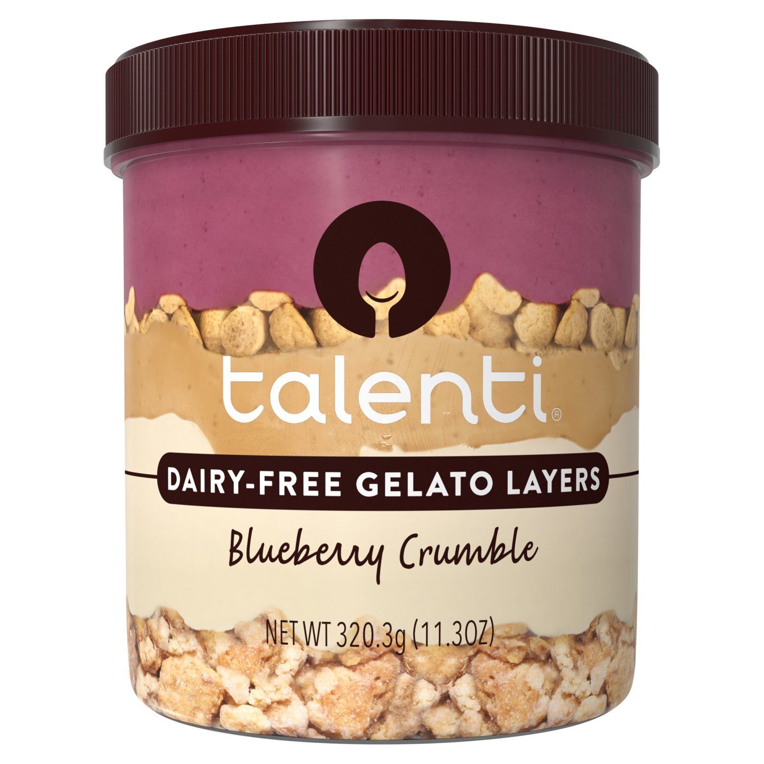 Talenti Blueberry Crumble Dairy-Free Gelato Layers, 11.3 oz