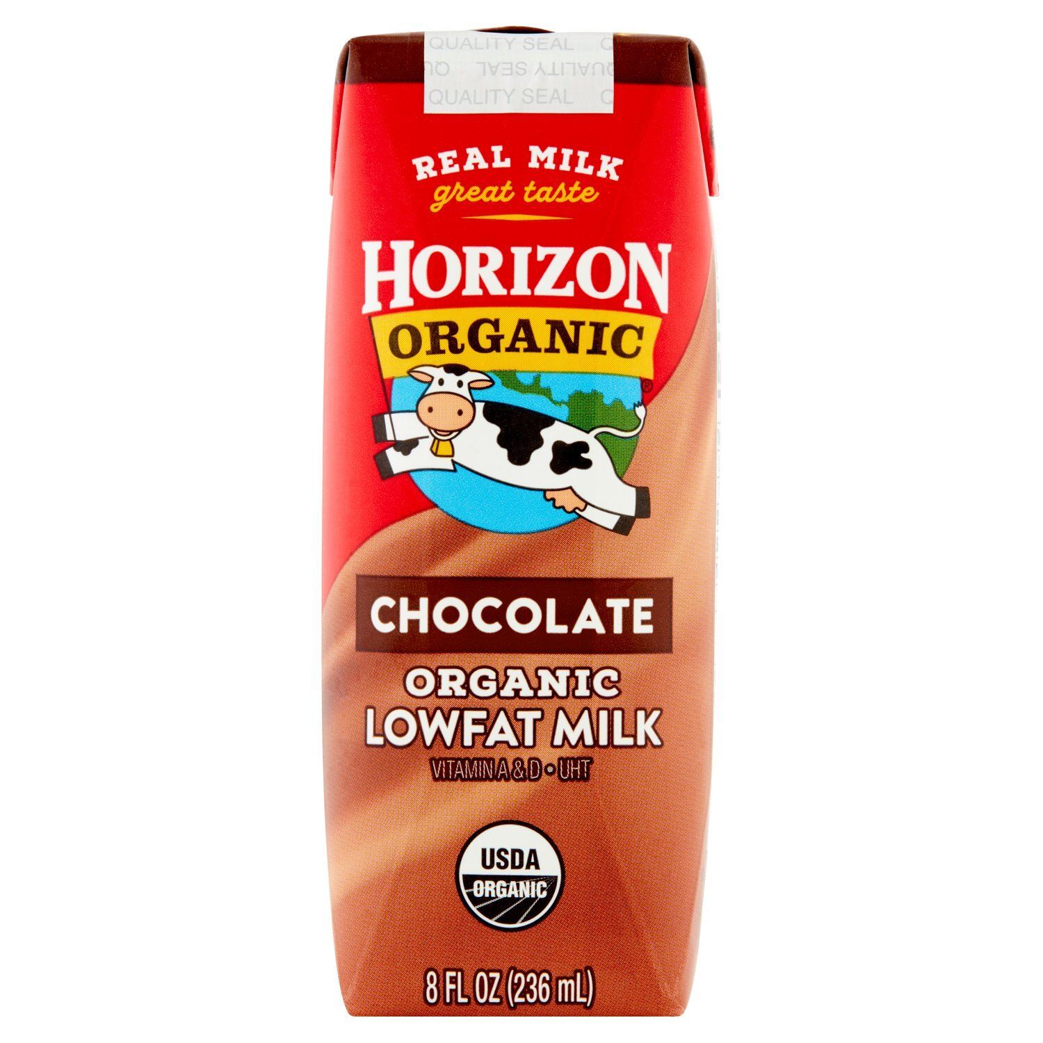 Horizon Organic Chocolate Organic Lowfat Milk, 8 fl oz