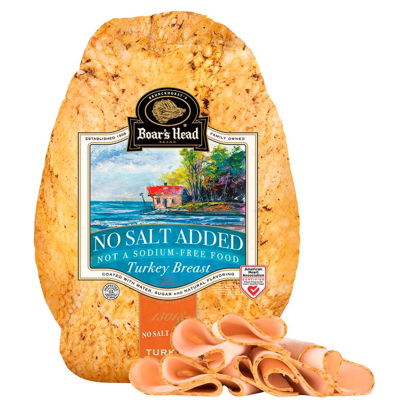 Boar&#39;s Head No Salt Added Turkey Breast