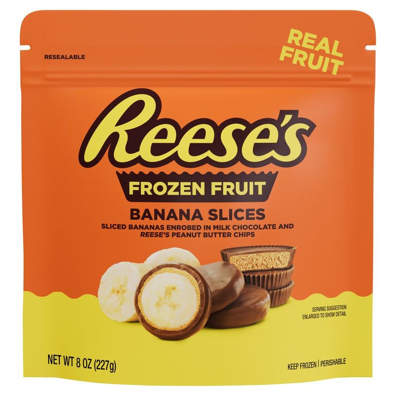 Reese&#39;s Banana Slices Frozen Fruit, 8 oz