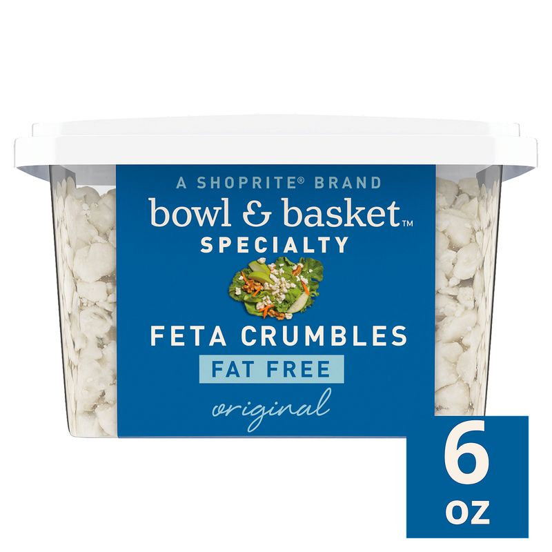 Bowl &amp; Basket Specialty Original Feta Crumbles, 6 oz