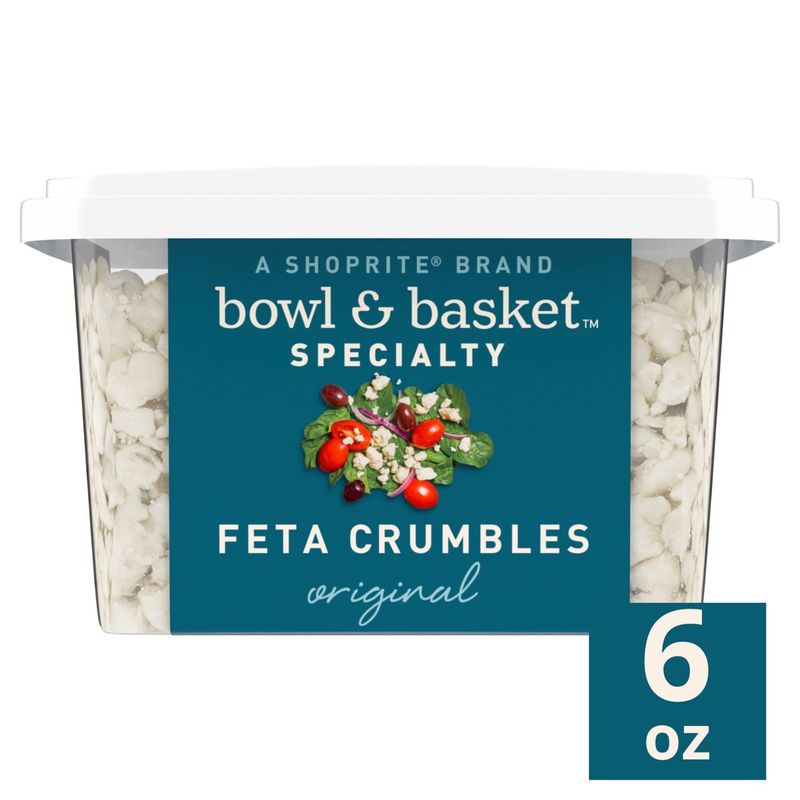 Bowl &amp; Basket Specialty Original Feta Crumbles, 6 oz
