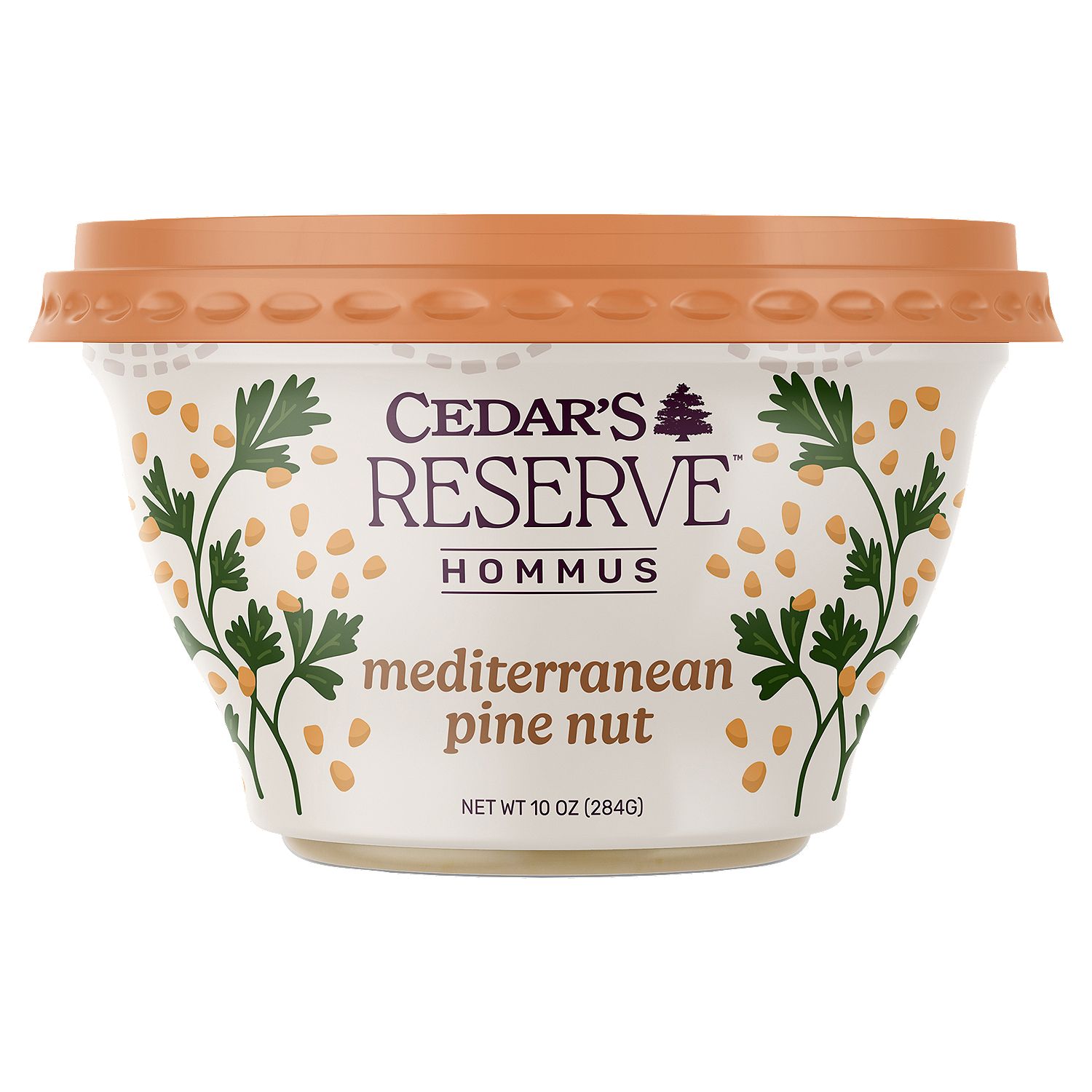 Cedar&#39;s Reserve Mediterranean Pine Nut Hommus, 10 oz