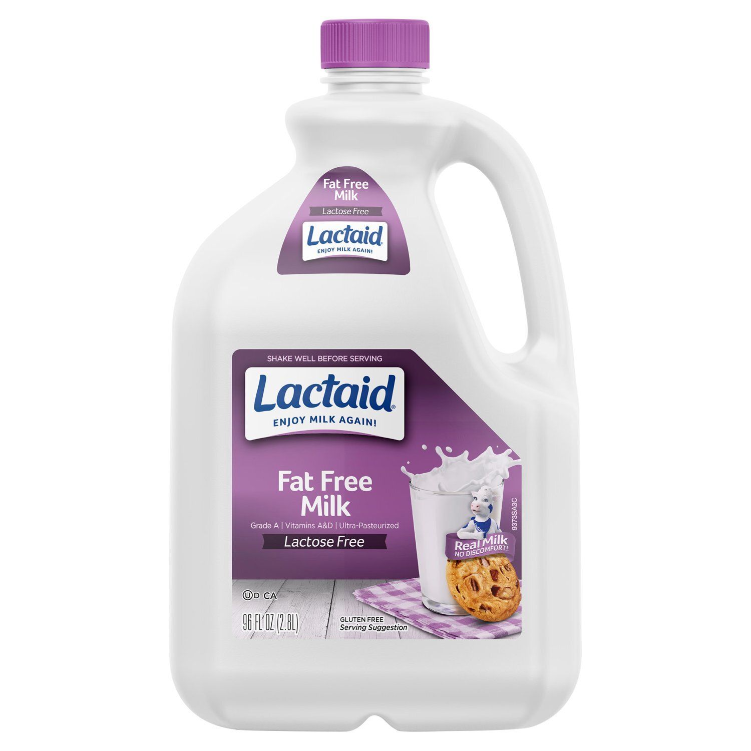 Lactaid Fat Free Milk, 96 fl oz
