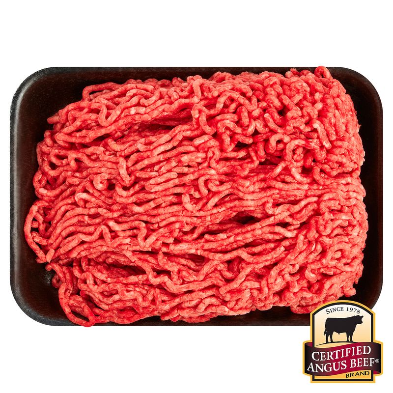 Certified Angus Beef Freshly Ground Beef, 80% Lean / 20% Fat, Average Weight 1.25 lb Pack
