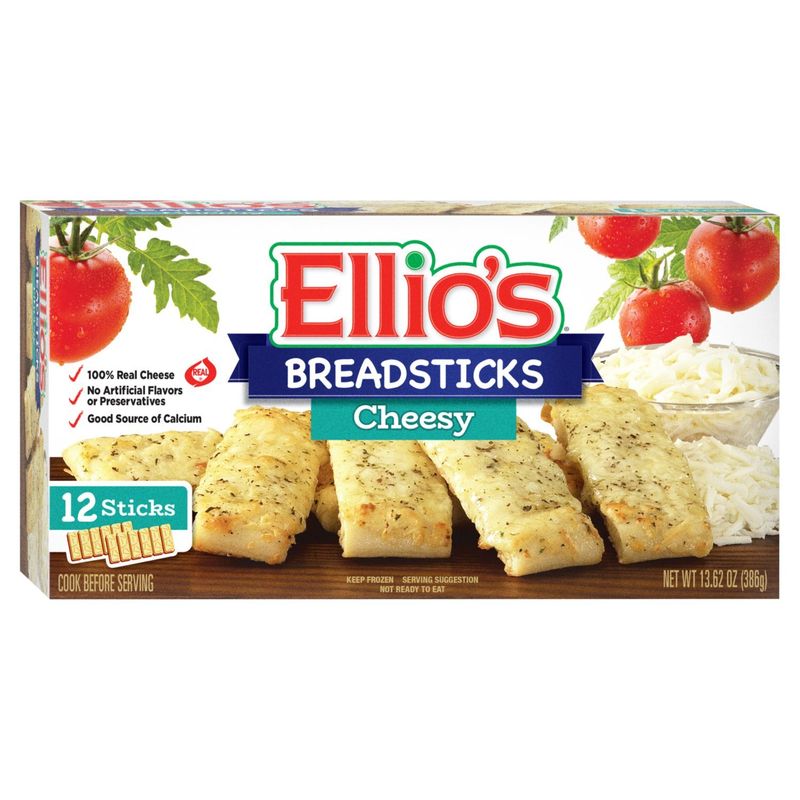 Ellio&#39;s Cheesy Breadsticks, 12 count, 13.62 oz