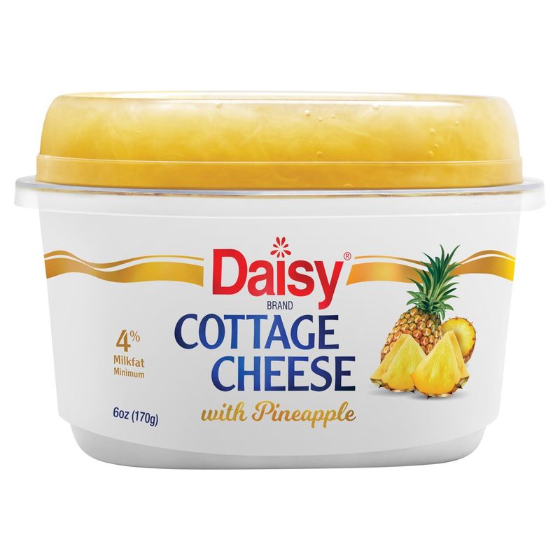 Daisy Cottage Cheese with Pineapple, 6 oz