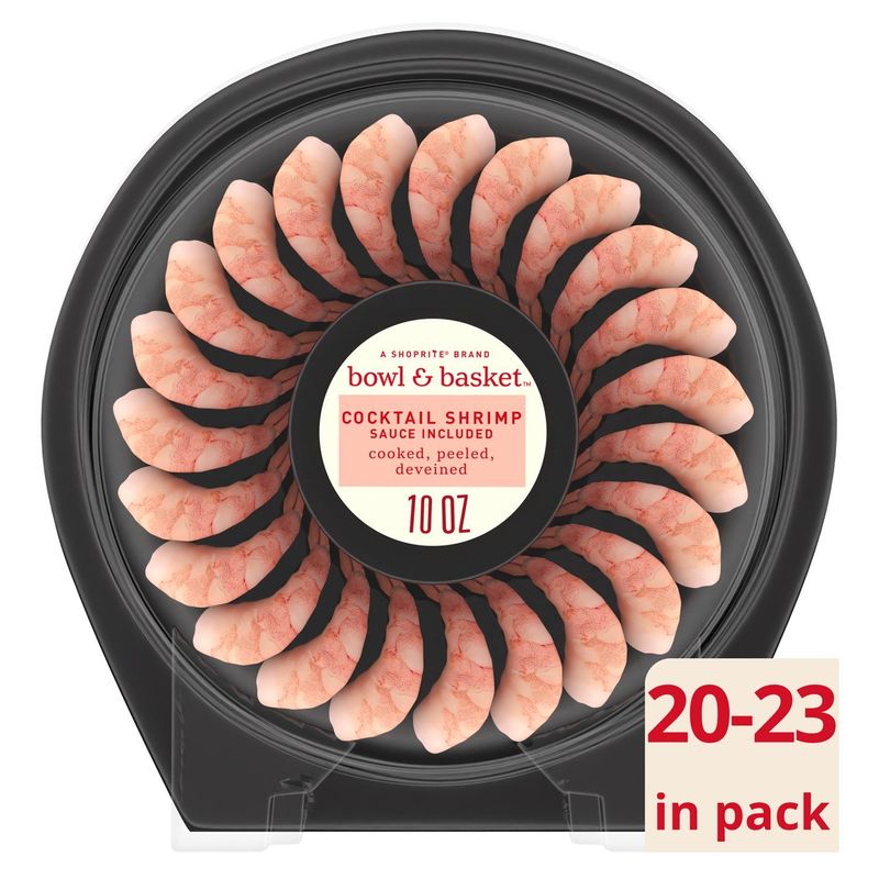 Bowl &amp; Basket Cocktail Shrimp, 10 oz