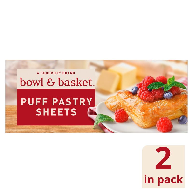 Bowl &amp; Basket Puff Pastry Sheets, 2 count, 17.3 oz