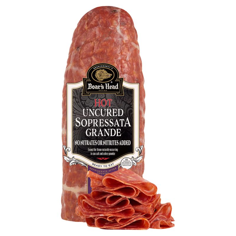 Boar&#39;s Head Hot Uncured Sopressata Grande