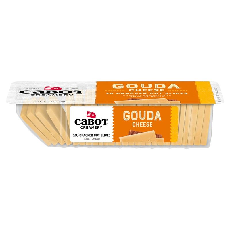 Cabot Creamery Gouda Cheese, 26 count, 7 oz