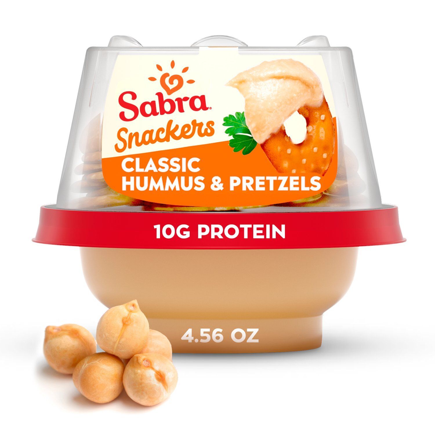 Sabra Smart Snackers Classic Hummus &amp; Pretzels, 4.56 oz