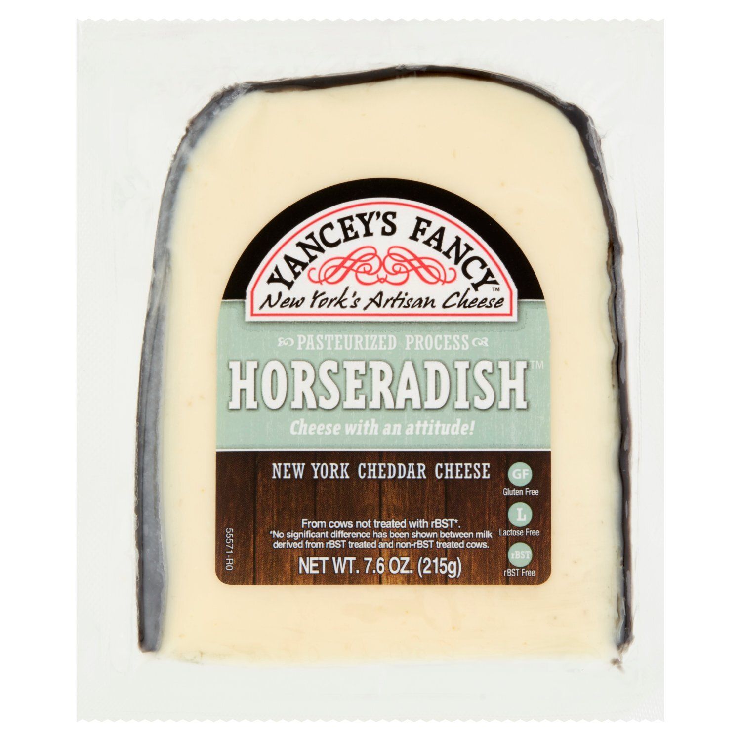 Yancey&#39;s Fancy Pasteurized Process Horseradish New York Cheddar Cheese, 7.6 oz