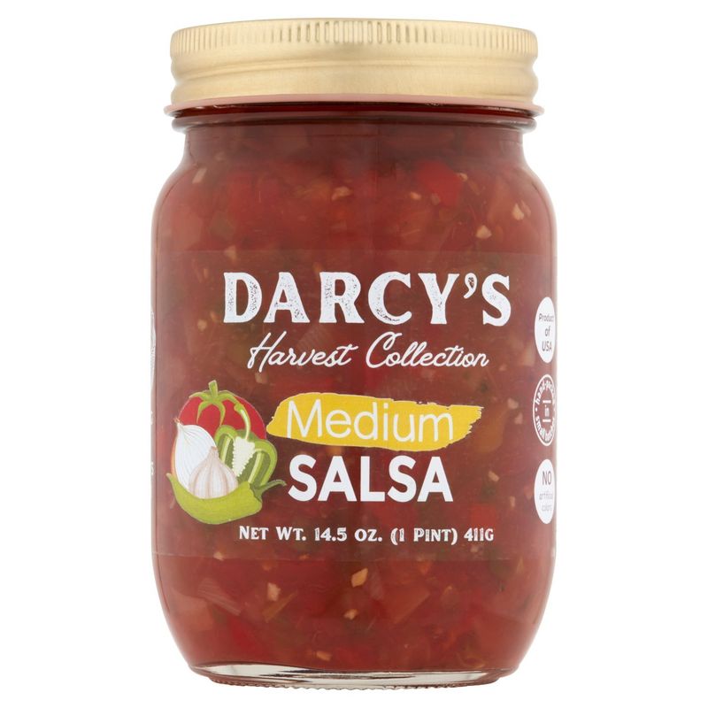 Darcy&#39;s Harvest Collection Medium Salsa, 14.5 oz