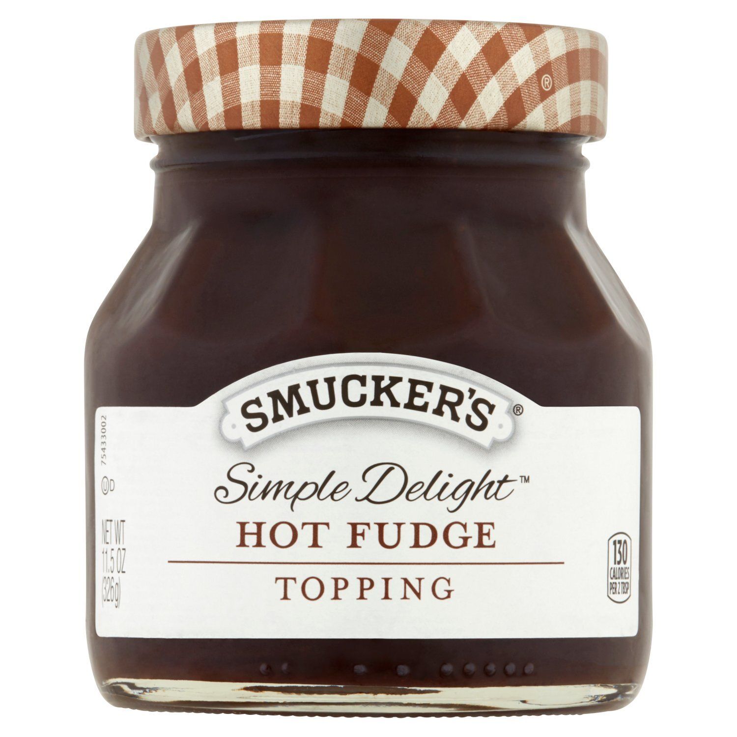 Smucker&#39;s Simple Delight Hot Fudge Topping, 11.5 oz