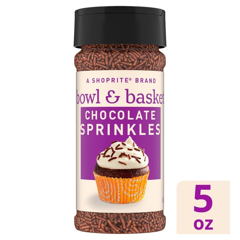 Bowl &amp; Basket Chocolate Sprinkles, 5 oz