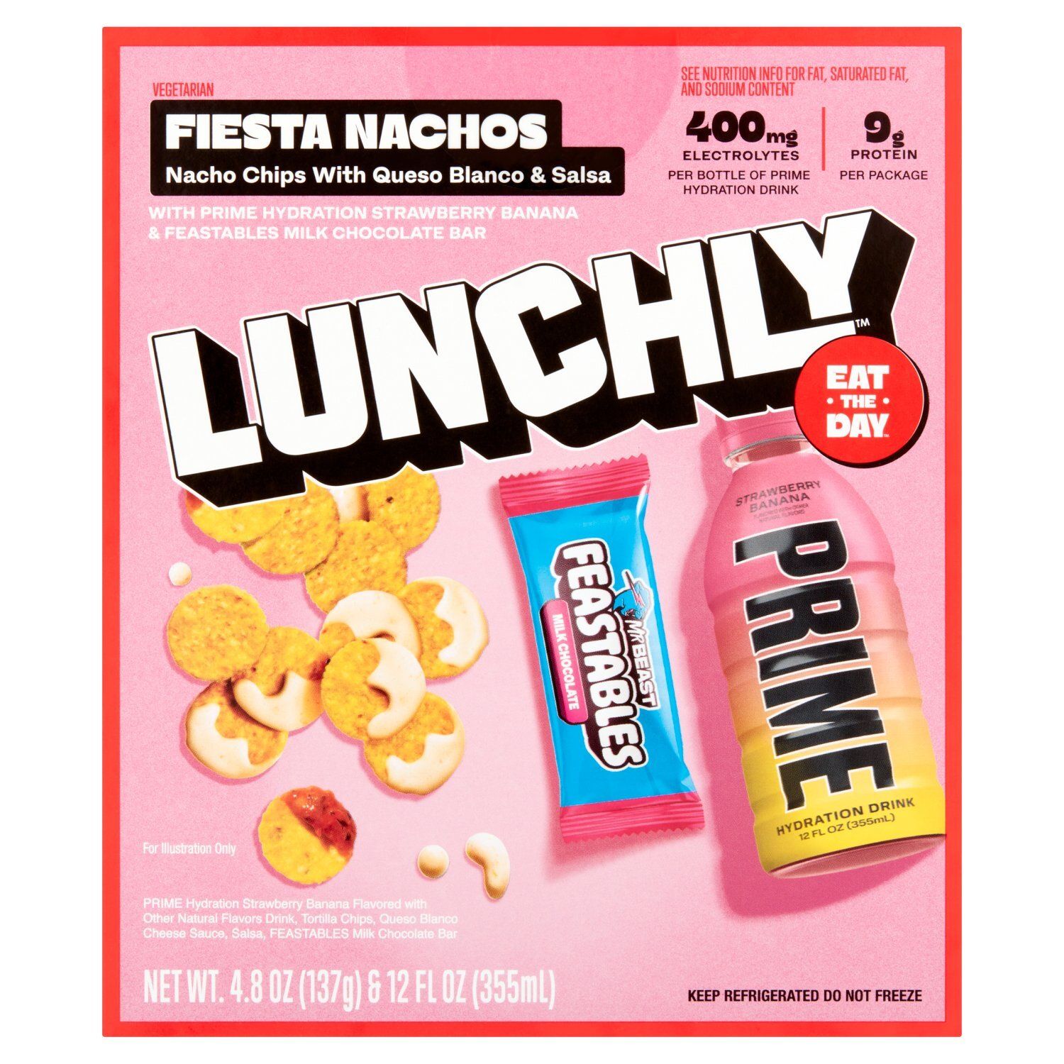 Lunchly Fiesta Nachos Meal Kit