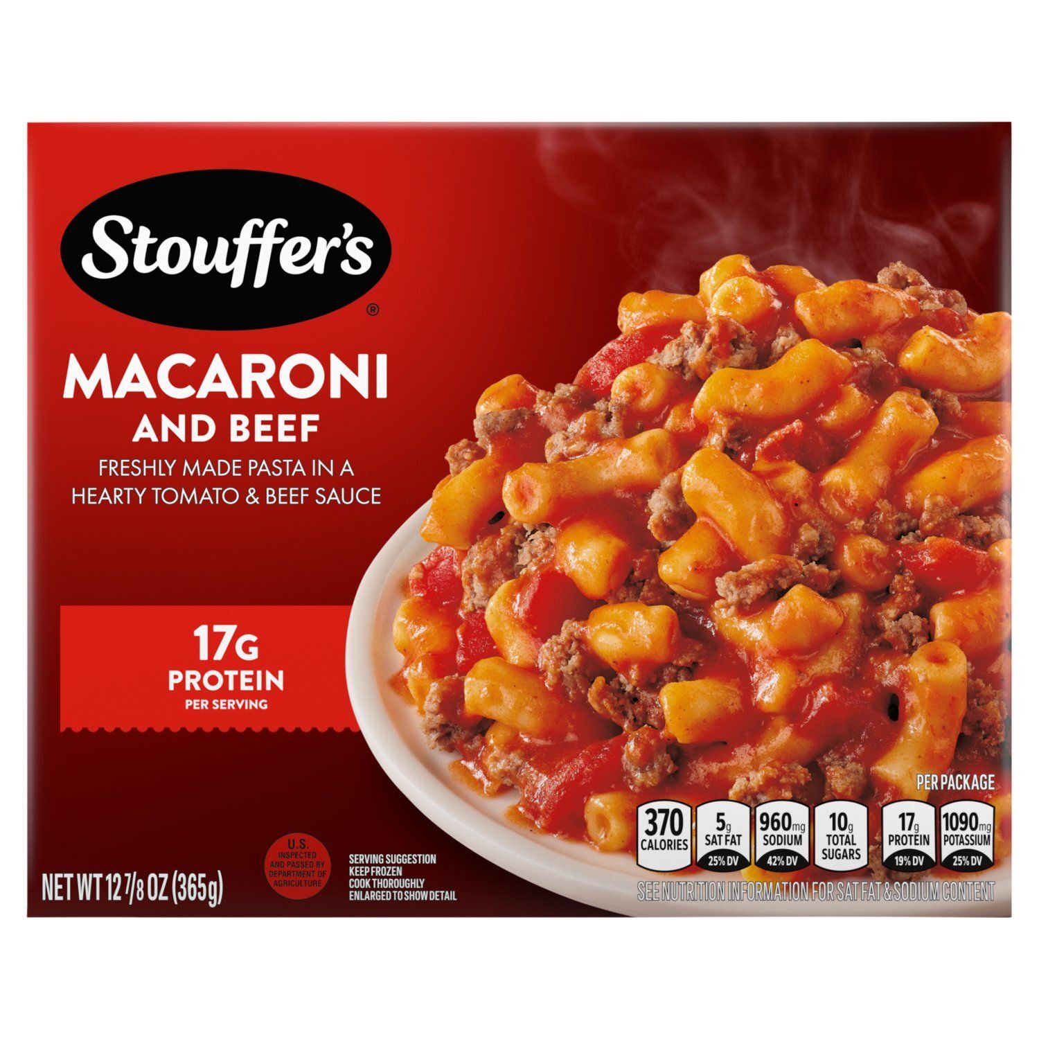 Stouffer&#39;s Macaroni and Beef, 12 7/8 oz